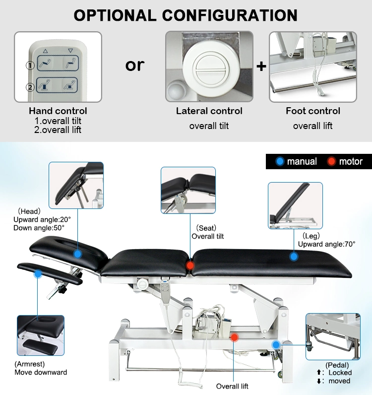 Wholesale Body Stretching Device for Spine Injurer Therapy Massage Bed