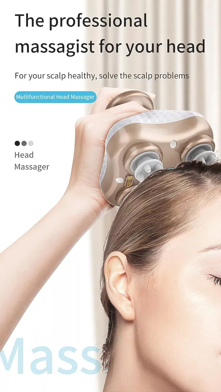 Handheld Back Massager Double Head Electric Full Body Massager