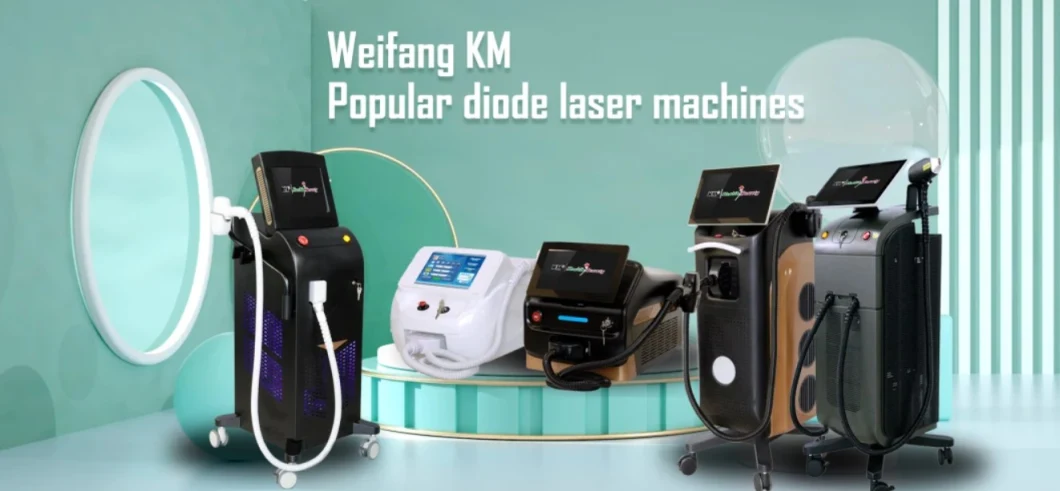 Weifang IPL ND YAG Laser Ice Platinum XL Diode Laser 755 808 1064nm Three Triple-Wave Length Laser Titanium Depilation Laser/ Hair Removal Diode Laser